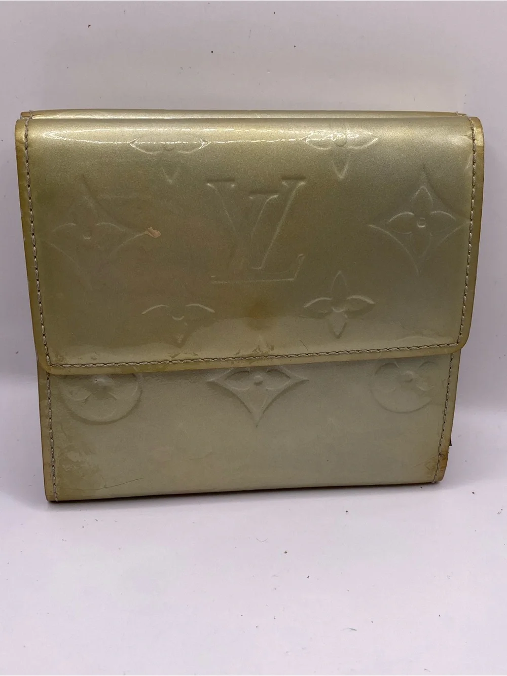 Louis Vuitton Monogram Vernis Compact Wallet